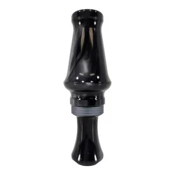 J.J. Lares A5 Acrylic Mallard Duck Call - Black Pearl / Gray Band