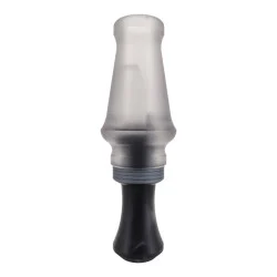 J.J. Lares A5 Acrylic Mallard Duck Call - Matte Smoke / Matte Black Pearl / Gray Band