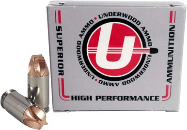 Underwood .380 ACP +P Xtreme Defender 65gr Copper Solid Monolithic Ammo