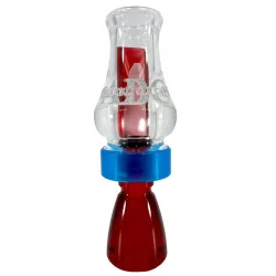 Allen Blivens ABC Acrylic Diver Duck Call Polished Clear/Red