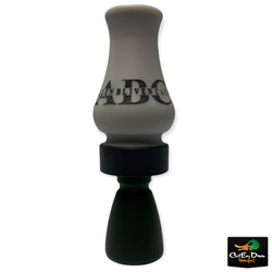 ALLEN BLIVEN CALLS ABC ACRYLIC DIVER DUCK CALL - MATTE GRAY / MATTE MALLARD GREEN