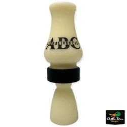 ALLEN BLIVEN CALLS ABC ACRYLIC DIVER DUCK CALL - MATTE IVORY