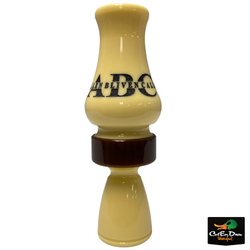 ALLEN BLIVEN CALLS ABC ACRYLIC DIVER DUCK CALL - POLISHED IVORY