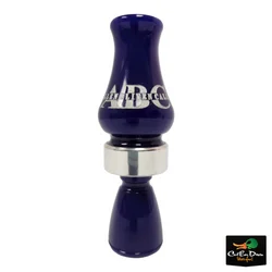 ALLEN BLIVEN CALLS ABC ACRYLIC DOUBLE REED TIMBER DUCK CALL - ROYAL BLUE