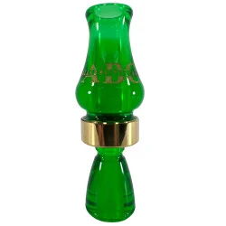 Allen Bliven Calls ABC Double Reed Timber Duck Call Kelly Green