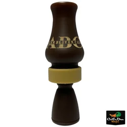 ALLEN BLIVEN CALLS ABC ACRYLIC DOUBLE REED TIMBER DUCK CALL - MATTE BROWN