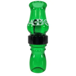ALLEN BLIVEN CALLS ACRYLIC CANADA GOOSE CALL - PILEDRIVER - GREEN / BLACK BAND