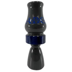 Allen Bliven Calls ABC Single Reed Shorty Duck Call Battleship Gray