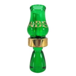 Allen Bliven Calls ABC - Acrylic Single Reed Shorty Duck Call - Light Green