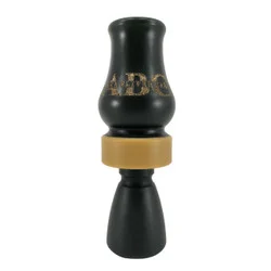Allen Bliven Calls ABC - Acrylic Single Reed Shorty Duck Call - Matte Mallard Green