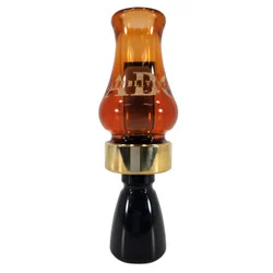 ALLEN BLIVEN CALLS ABC ACRYLIC SINGLE REED TIMBER DUCK CALL - BOURBAN / BLACK