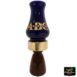 ALLEN BLIVEN CALLS ABC ACRYLIC SINGLE REED TIMBER DUCK CALL - DARK BLUE / BROWN