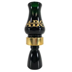 ALLEN BLIVEN CALLS ABC ACRYLIC SINGLE REED TIMBER DUCK CALL - MALLARD GREEN / GOLD BAND