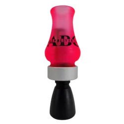 ALLEN BLIVEN CALLS ABC ACRYLIC SINGLE REED TIMBER DUCK CALL - MATTE PINK / BLACK