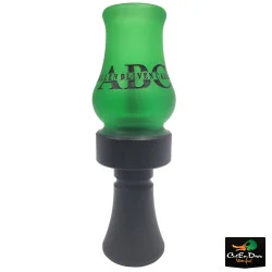 ALLEN BLIVEN CALLS ABC ACRYLIC WOOD DUCK CALL - MATTE GREEN / BLACK / BLACK BAND