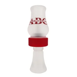 ALLEN BLIVEN CALLS ABC ACRYLIC WOOD DUCK CALL - MATTE CLEAR / RED BAND