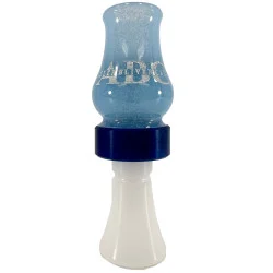Allen Blivens Calls ABC Acrylic Wood Duck Call Frost Blue/White