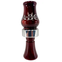 Allen Blivens Calls ABC Acrylic Wood Duck Call Polished Black Cherry Swirl