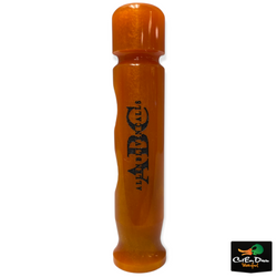 ALLEN BLIVEN CALLS ABC ACRYLIC PINTAIL WHISTLE - PEARL ORANGE