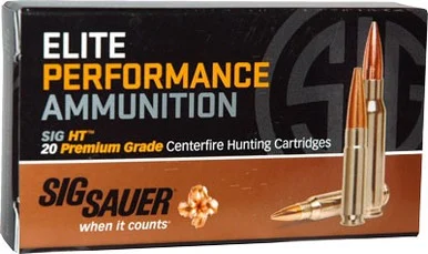 Sig Sauer .300 AAC Blackout Elite Hunting 120gr OTM Copper Solid Ammo