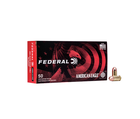 Federal: 380 Auto, 95gr FMJ, 50/Box