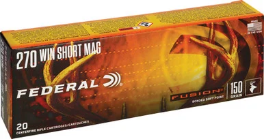 Federal .270 WSM Fusion 150gr BSP Ammo