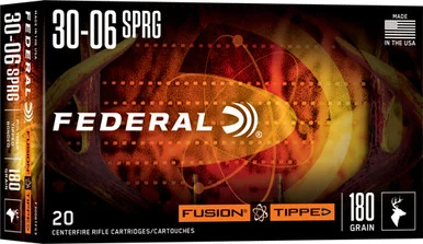 Federal .30-06 Springfield Fusion Tipped 180gr PolyTip Ammo