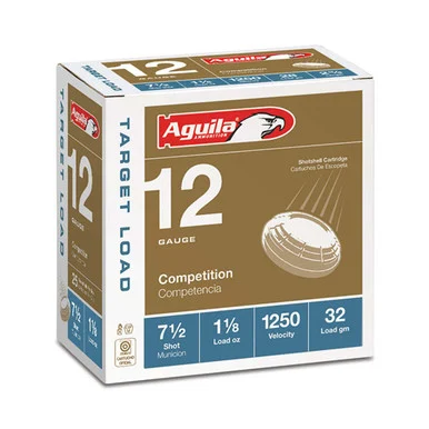 Aguila 12 Gauge 1CHB1347 Target Load Competition 2.75" 1-1/8oz 7.5 Shot