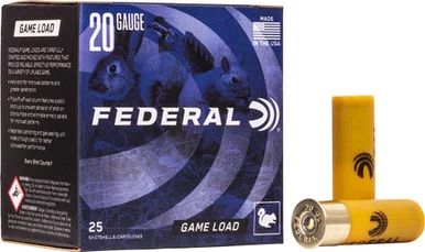 Federal Game Load 20 Gauge 2.75" 7/8 oz #6 Shot