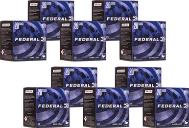 Federal H20075 20 Gauge 2-3/4 7/8oz #7.5 1210 FPS.
