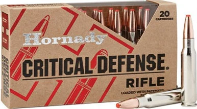 Hornady .223 Remington Critical Defense 55gr PolyTip Ammo