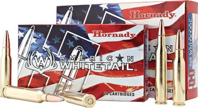 Hornady 7mm Remington Mag American Whitetail 154gr InterLock SP Ammo