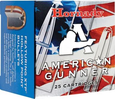 Hornady .380 ACP American Gunner 90gr XTP HP Ammo