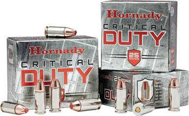 Hornady 9mm Luger +P Critical Duty 124gr FlexLock Ammo
