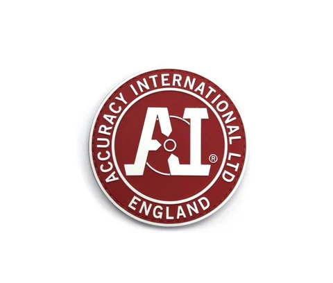 Accuracy International: PVC Velcro Patch, Red