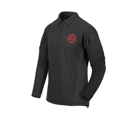 Accuracy International: HelikonTex Range Polo Shirt, Black