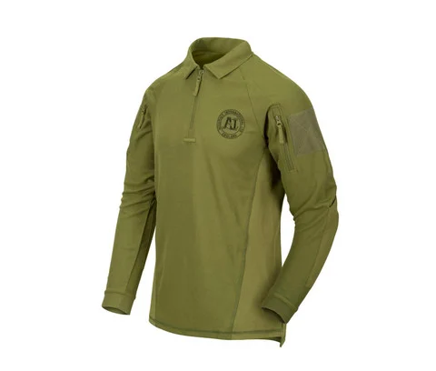 Accuracy International: HelikonTex Range Polo Shirt, Adaptive Green