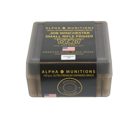 Alpha Munitions: .308 Winchester, SRP, 100/Box