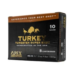 Apex Ammo Turkey TSS 10GA 3-1/2" 2-1/2oz #9
