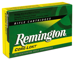 Remington 7mm RUM Core-Lokt Short Action 150gr JSP Ammo