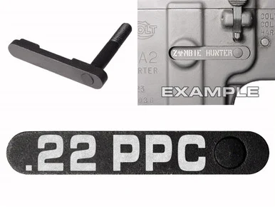 NDZ AR-15 SW 15-22 Black Magazine Catch 22 PPC