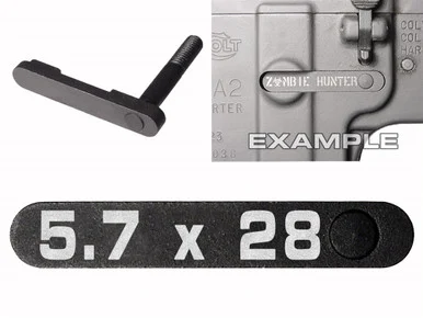 NDZ AR-15 SW 15-22 Black Magazine Catch 57x28