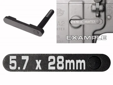 NDZ AR-15 SW 15-22 Black Magazine Catch 5.7 x 28mm