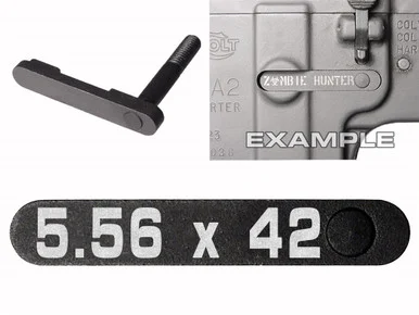 NDZ AR-15 SW 15-22 Black Magazine Catch 556x42