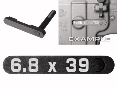 NDZ AR-15 SW 15-22 Black Magazine Catch 68x39