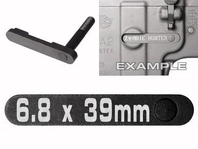 NDZ AR-15 SW 15-22 Black Magazine Catch 6.8 x 39mm