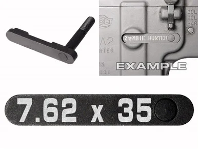 NDZ AR-15 SW 15-22 Black Magazine Catch 762x35