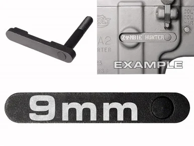 NDZ AR-15 SW 15-22 Black Magazine Catch 9MM