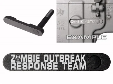 NDZ AR-15 SW 15-22 Black Magazine Catch ZORT Bio
