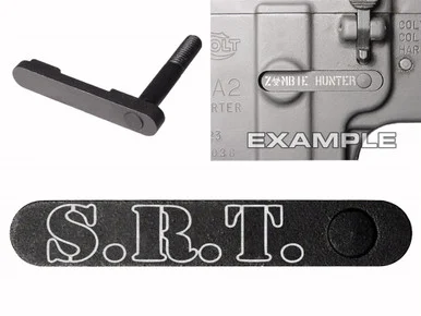 NDZ AR-15 SW 15-22 Black Magazine Catch Special Response Team